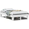 Image de vidaXL Lit en pin massif sans matelas blanc 120x190 cm