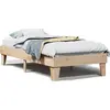 Image de vidaXL Lit en bois massif sans matelas 90x190 cm pin
