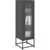 Image de vidaXL Highboard Anthracite 36x39x123 cm Acier laminé à froid