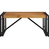 Image de vidaXL Table basse 80x80x35 cm en bois massif d'acacia