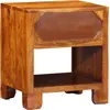 Image de Buffet vidaXL multicolore 40 x 35 x 45 cm en bois massif d'acacia