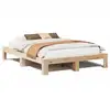 Image de vidaXL Lit en bois massif sans matelas 140x190 cm pin