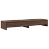 Image de vidaXL Support d'écran avec tiroirs aspect chêne 100x27x15 cm