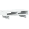 Image de vidaXL Support d'écran blanc 50x27x15 cm Bois composite