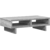 Image de vidaXL Support d'écran Gris Sonoma 50x27x15 cm Bois composite