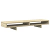 Image de vidaXL Support pour écran Chêne Sonoma 100x27x15 cm Matériau dérivé du bois