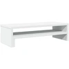Image de vidaXL Support d'écran Blanc 54x22x15 cm Bois composite