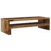 Image de vidaXL Support d'écran aspect vieux bois 54x22x15 cm Bois composite