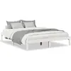 Image de vidaXL Lit en bois massif extra long sans matelas blanc 140x220 pin