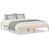 Image de vidaXL Lit en bois massif extra long sans matelas 160x220 pin