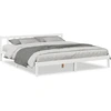 Image de vidaXL Lit en bois massif extra long sans matelas blanc 200x220 en pin