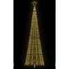 Image de Vidaxl Led Christmas Tree With Spikes 1534 Leds Warm White 500 Cm