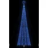 Image de Sapin De Noël À Led Avec Pointes 1534 Led Bleu 500 Cm Vidaxl