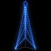 Image de Sapin De Noël À Led 363 Led Bleu 182 Cm Vidaxl