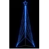 Image de Sapin De Noël À Led 525 Led Bleu 302 Cm Vidaxl