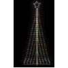Image de Sapin De Noël À Led 447 Led Colorées 250 Cm - Vidaxl