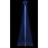 Image de Sapin De Noël À Led 495 Led Bleu 300,5 Cm Vidaxl