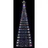 Image de Vidaxl Led Christmas Tree Ekenas Multicolour Steel Multicolour