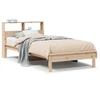 Image de vidaXL Lit bibliothèque sans matelas 75x190 cm pin massif