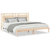 Image de vidaXL Lit en bois massif extra long sans matelas 180x220 cm