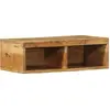 Image de vidaXL Armoire TV murale 60x30x19 cm Bois de manguier rugueux