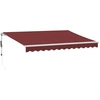 Image de vidaXL Store automatique rouge bourgogne 350x250 cm