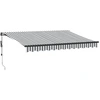 Image de vidaXL Store automatique anthracite et blanc 350x250 cm