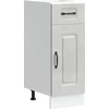 Image de vidaXL Armoire basse de cuisine Kalmar gris béton Matériau dérivé du bois