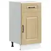 Image de vidaXL Armoire basse de cuisine Kalmar Chêne Sonoma Matériau dérivé du bois