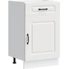 Image de vidaXL Armoire basse de cuisine Kalmar Blanc Matériau dérivé du bois