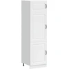 Image de vidaXL Armoire de cuisine Kalmar Blanc Matériau dérivé du bois