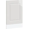 Image de Panneau de cache-lave-vaisselle vidaXL Kalmar, blanc brillant, 45 x 1,5 x 57 cm