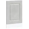 Image de Panneau de cache pour lave-vaisselle vidaXL Kalmar, gris béton, 45 x 1,5 x 57 cm, aggloméré
