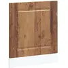 Image de Panneau de cache pour lave-vaisselle vidaXL Kalmar, aspect bois vieilli, 60 x 1,5 x 57 cm
