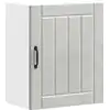 Image de vidaXL Armoire de cuisine suspendue Lucca gris béton Matériau dérivé du bois