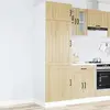 Image de vidaXL Armoire de cuisine Lucca Chêne Sonoma Matériau dérivé du bois
