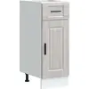 Image de vidaXL Armoire basse de cuisine Porto Gris Sonoma Matériau dérivé du bois