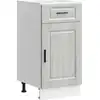 Image de vidaXL Armoire basse de cuisine Porto Gris Sonoma Matériau dérivé du bois