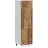 Image de vidaXL Armoire de cuisine Porto imitation vieux bois Matériau dérivé du bois