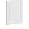 Image de Panneau de cache pour lave-vaisselle vidaXL Porto, blanc, 45 x 1,5 x 57 cm, aggloméré