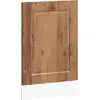 Image de Panneau de cache pour lave-vaisselle vidaXL Porto, aspect bois vieilli, 45 x 1,5 x 57 cm
