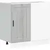 Image de vidaXL Armoire basse de cuisine Porto Gris Sonoma Matériau dérivé du bois