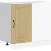 Image de vidaXL Armoire basse de cuisine Kalmar Chêne Sonoma Matériau dérivé du bois
