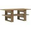 Image de vidaXL Table basse Artisan-Chêne 102x55x42 cm Bois composite