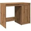 Image de vidaXL Bureau Artisan-Chêne 100x50x76 cm Bois composite