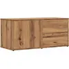Image de vidaXL Armoire TV Artisan-Chêne 80x34x35,5 cm Bois composite
