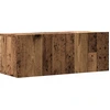 Image de vidaXL Armoire TV murale imitation vieux bois 80x30x30 cm Matériau dérivé du bois