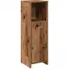 Image de vidaXL Armoire de salle de bain imitation vieux bois 30x30x95 cm Bois composite