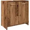Image de vidaXL Meuble sous-lavabo aspect bois ancien 60x33x60 cm Bois composite