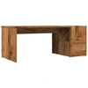 Image de vidaXL Table basse imitation vieux bois 90x45x35 cm Bois composite